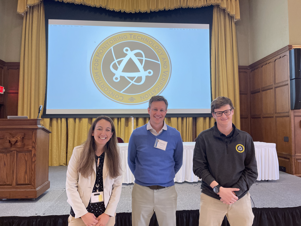 Cat Barker, Andreas Enqvist, and Brice Turner at the 2023 MTV conference