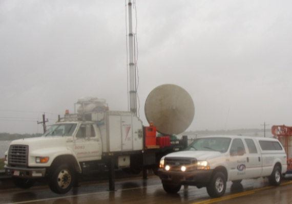 FCMP and Center for Severe Weather vehicles