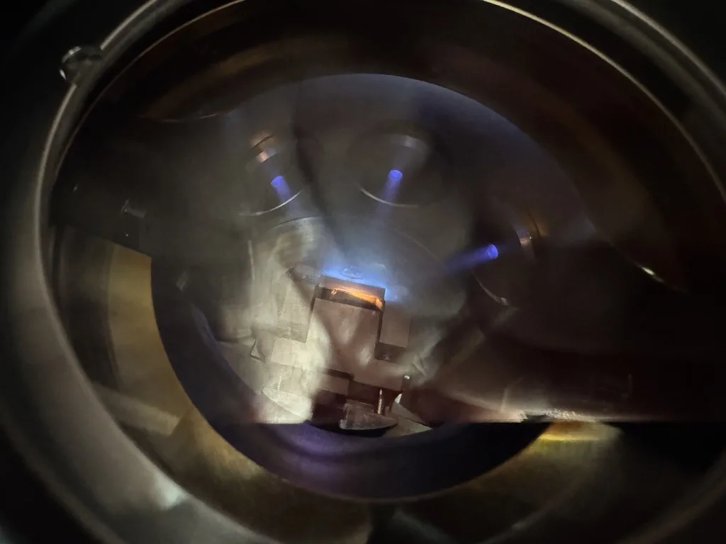 Triple ion beam polishing a sample