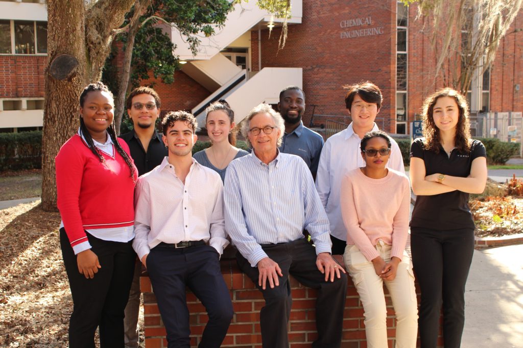 photograph of the Orazem research group taken on February 10, 2025