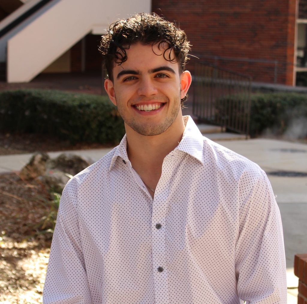 photograph of Orazem undergraduate student Daniel Avalos.