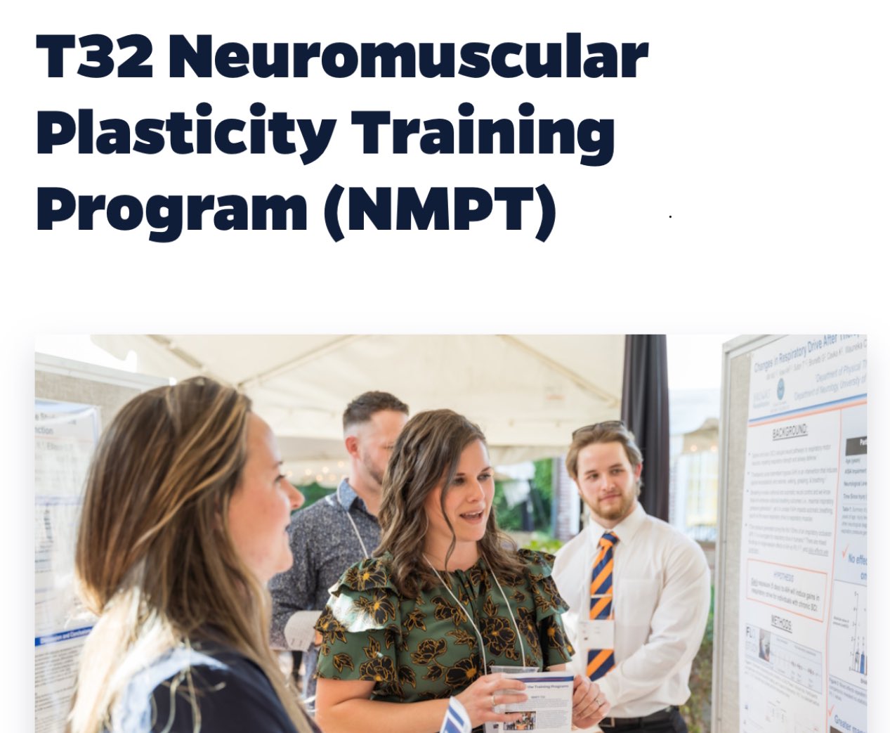 Allison selected for NMPT T32