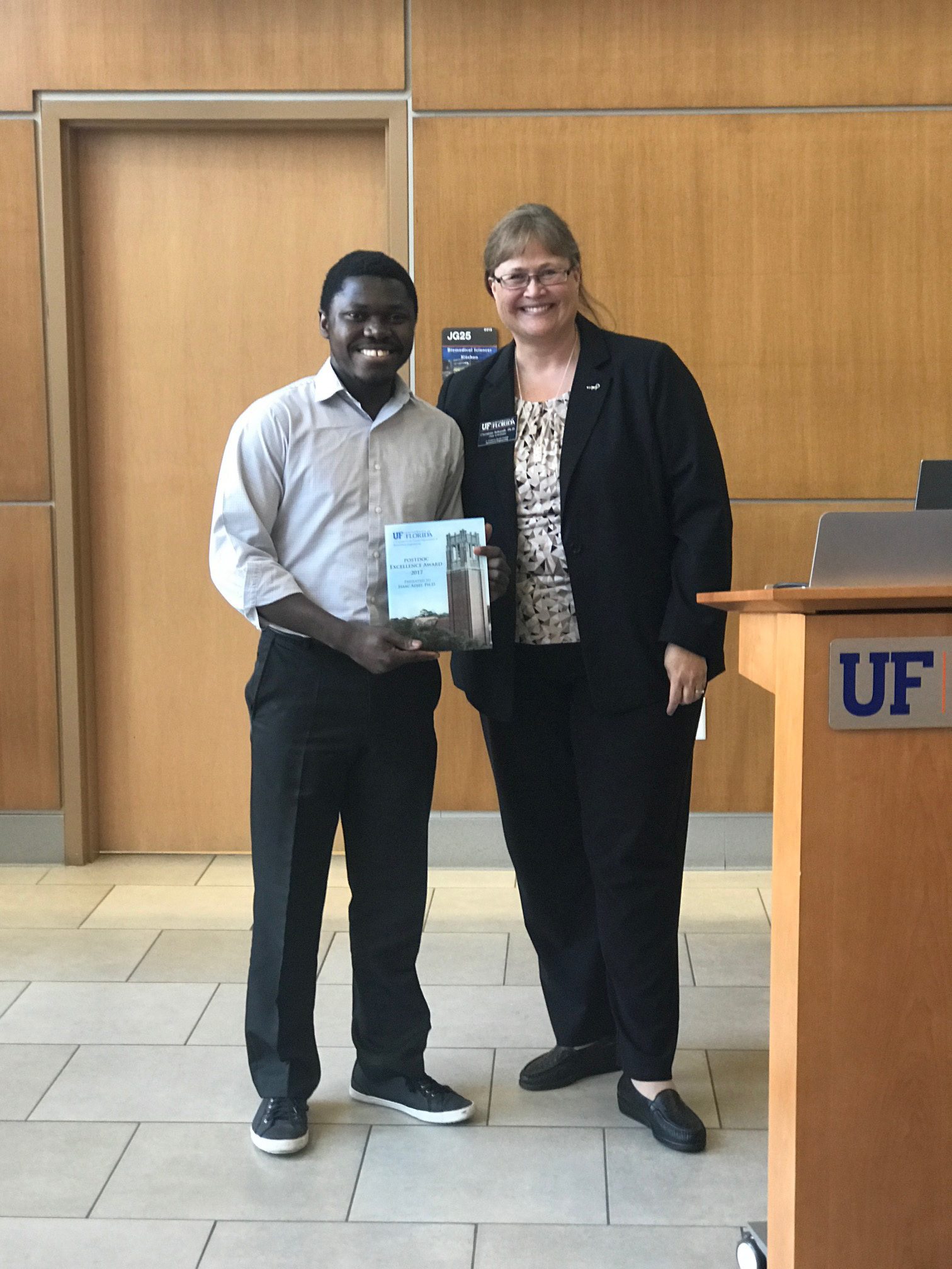 Congratulations Dr. Adjei!