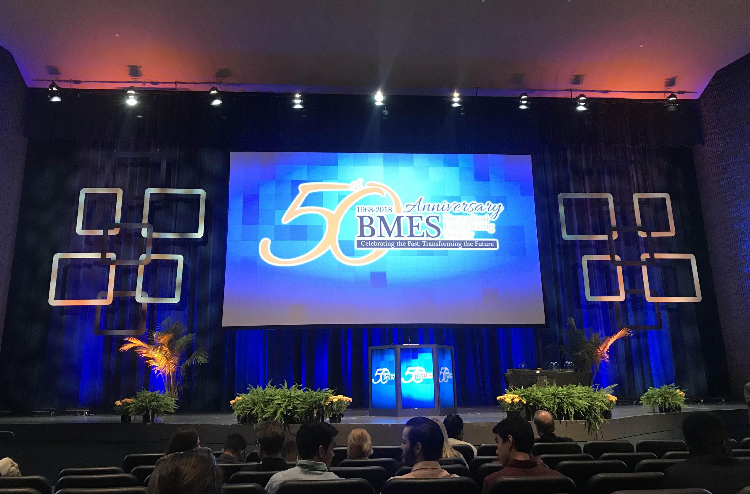 Sharma lab makes a splash at BMES 2018!