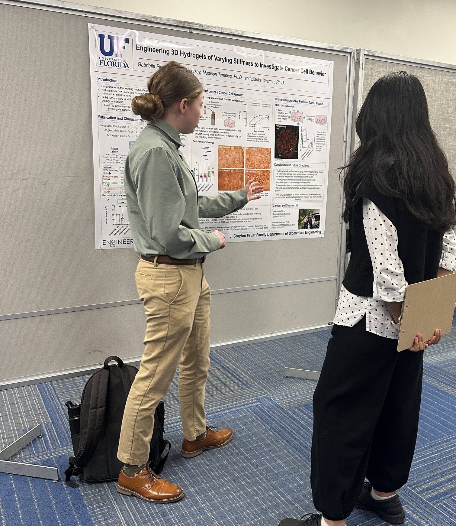 Sharma Lab at UF Biomaterials Day 2024