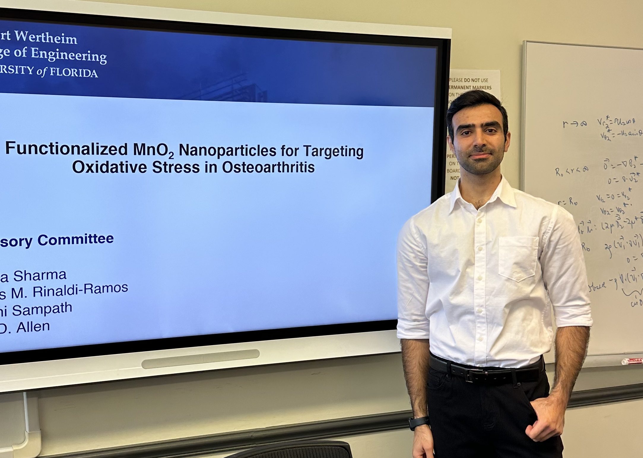 Touraj passes his Qualifying Exam!
