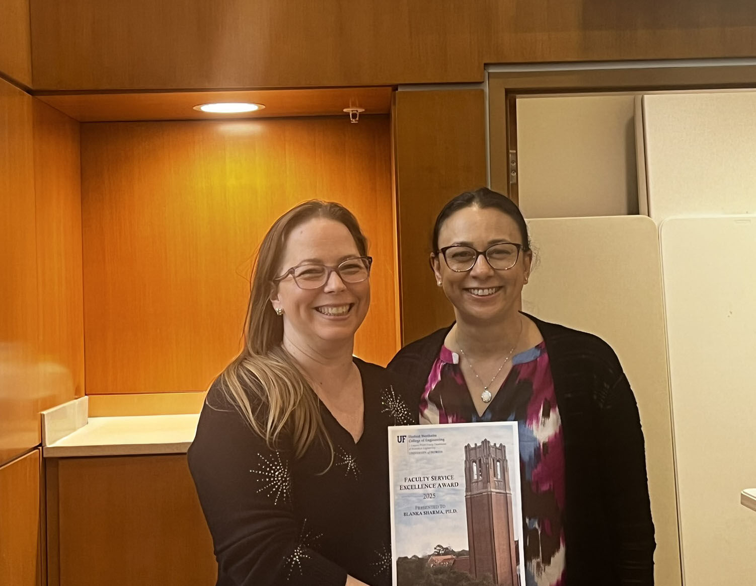 Dr. Sharma – 2025 BME Faculty Service Excellence Award