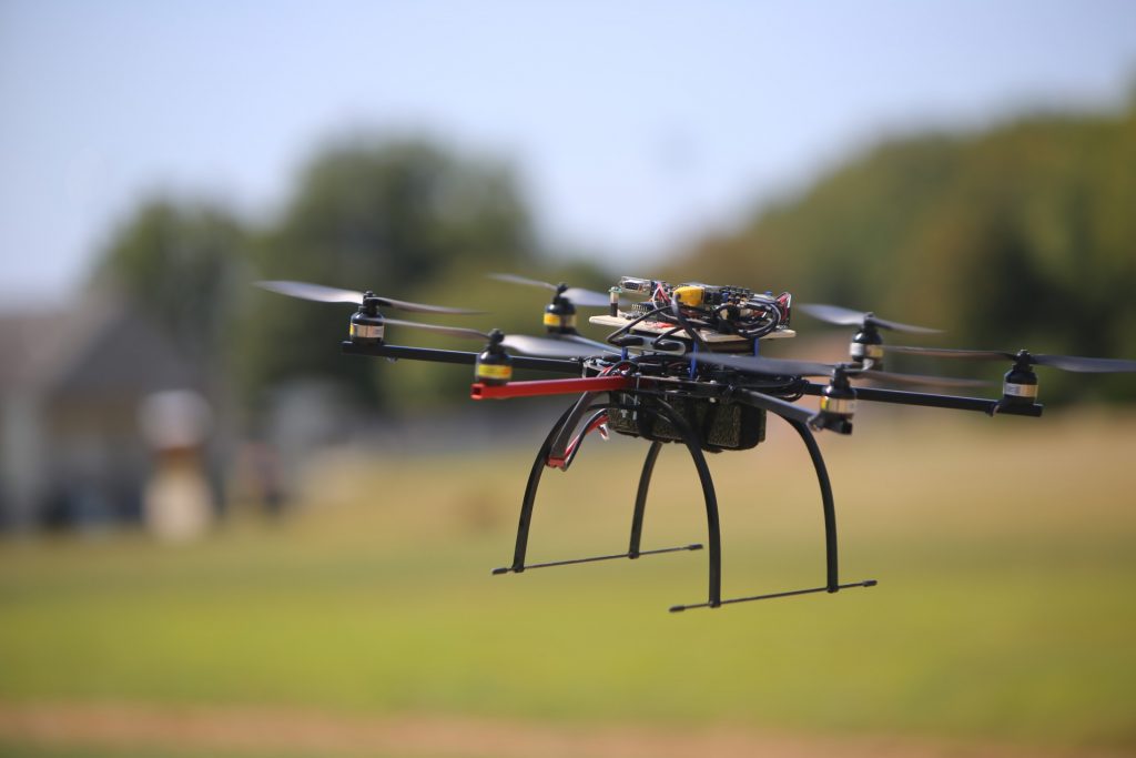 ZyboCopter In Flight